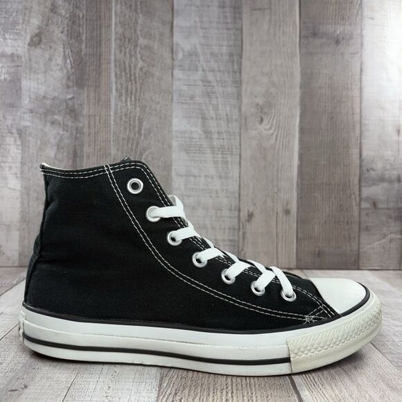 Converse Chuck Taylor All Star High Top Studded Women's 8 Canvas Sneakers Black - Picture 7 of 14